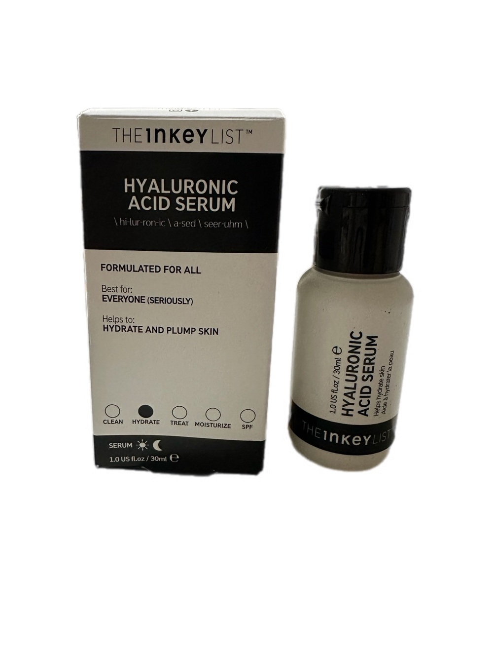 The Inkey List Hyaluronic Acid Serum 1.0 oz / 30 ml NWT